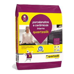 Argamassa porcelanatos e ceramicas internas - Quartzolit