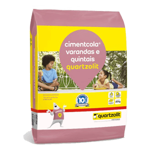 Argamassa AC2 varandas e quintais - Quartzolit