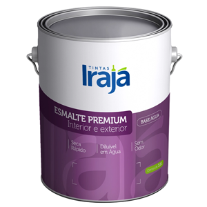 IRJ Esmalte Premium Base Água Branco 3,6L