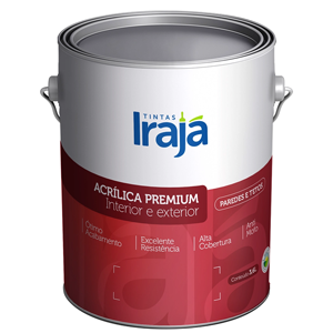 IRJ Tinta ACR Premium Cromo Suave GL 3,6L